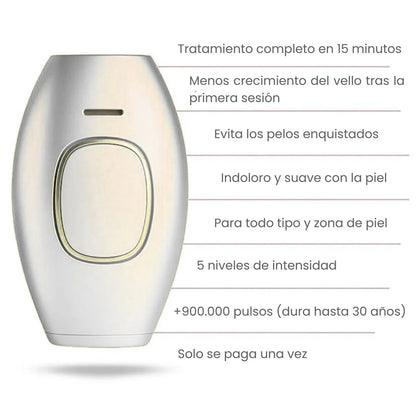 DEPILADORA LÁSER PERMANENTE (+ Regalo)